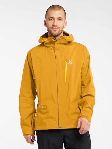 Haglöfs Outdoor jacket 'Astral GTX' in Yellow: front