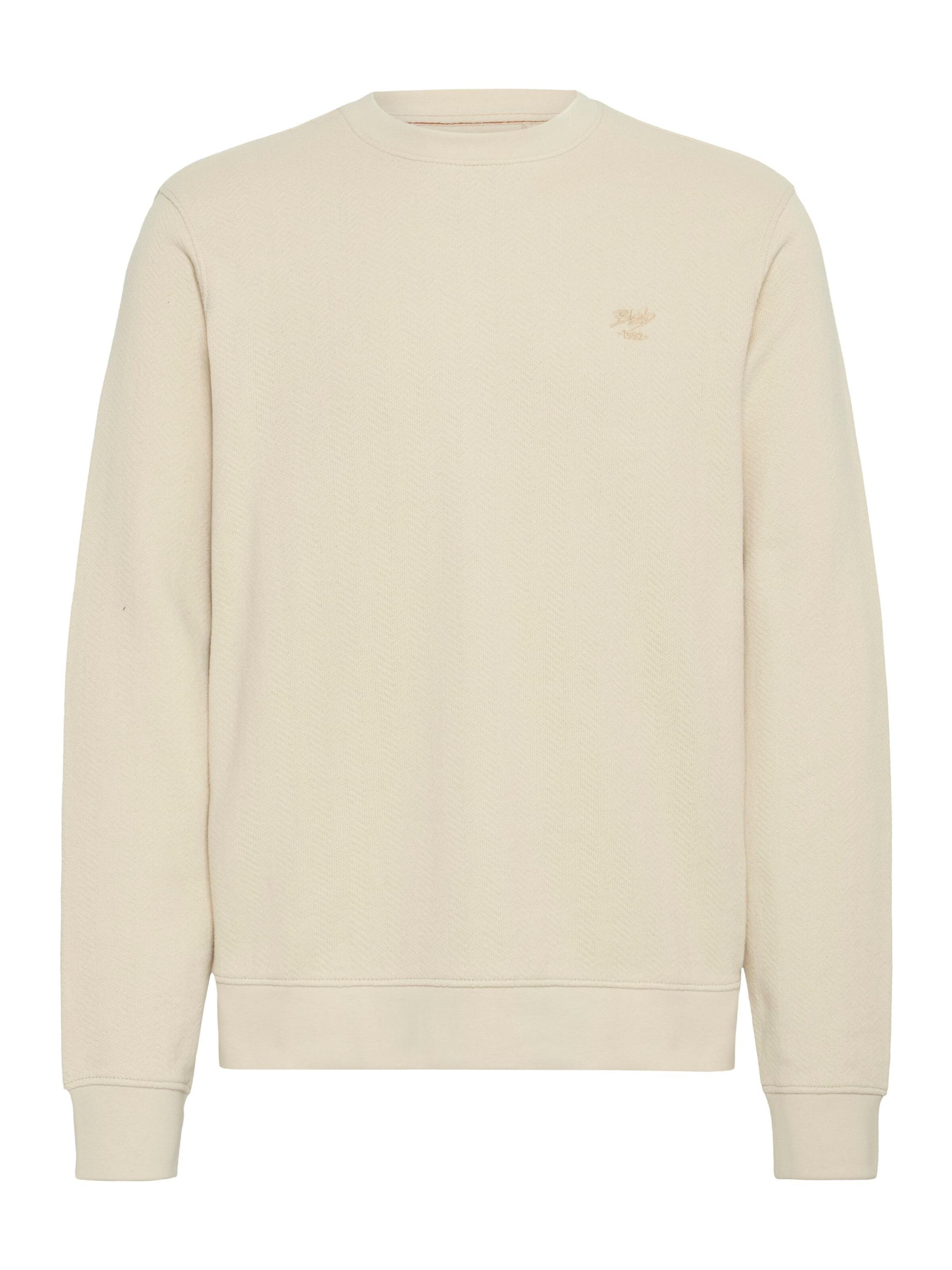 BLEND - Jersey ' BHRYLAN Sweatshirt ' en beige: frente