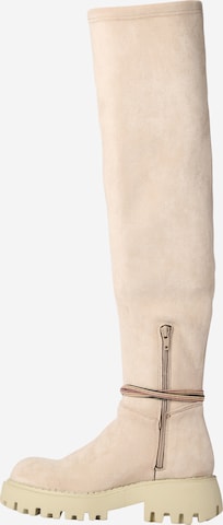 Bottes FELMINI en beige