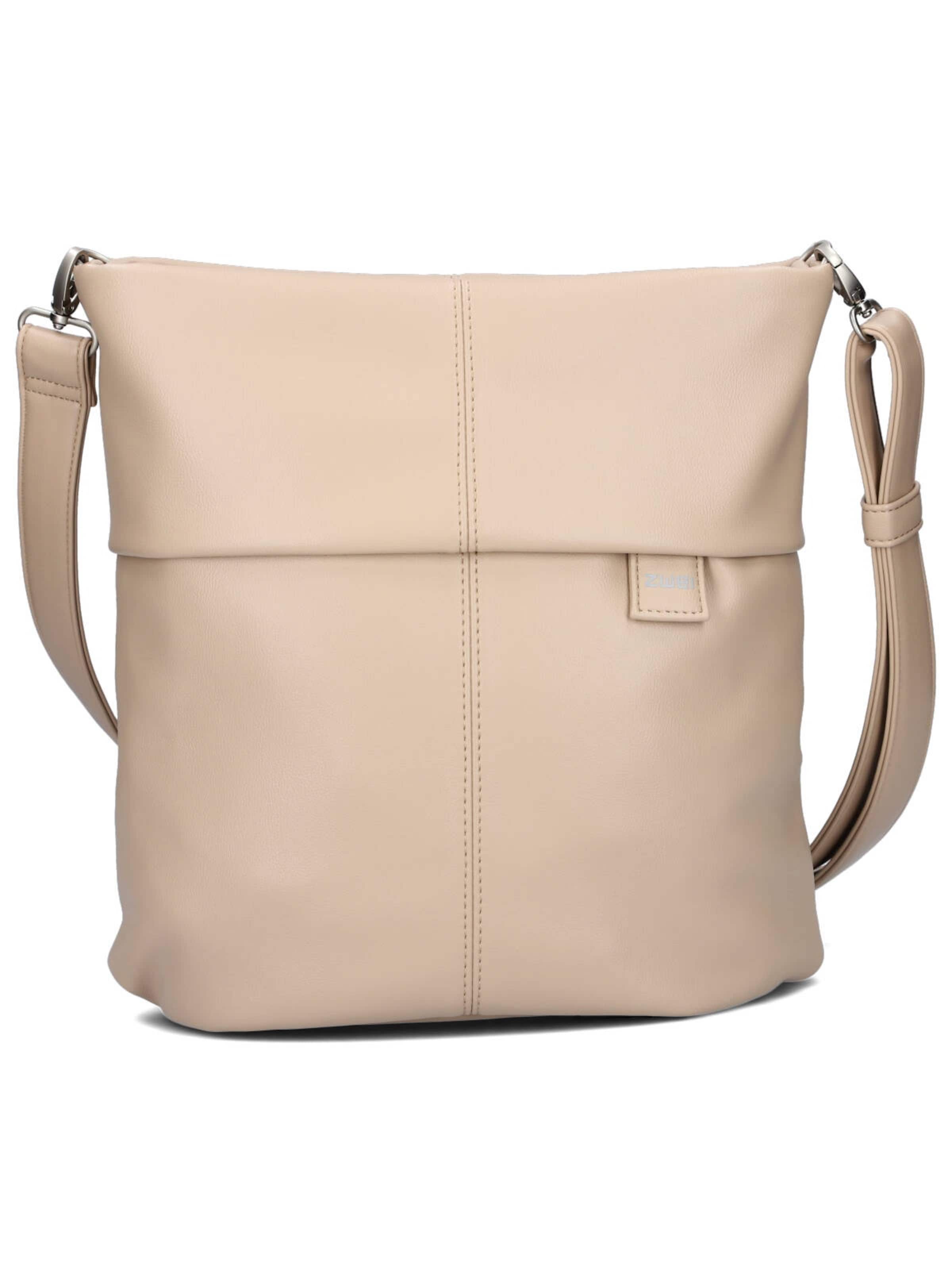 Borsa a mano 'MADEMOISELLE.M M12' di ZWEI in beige