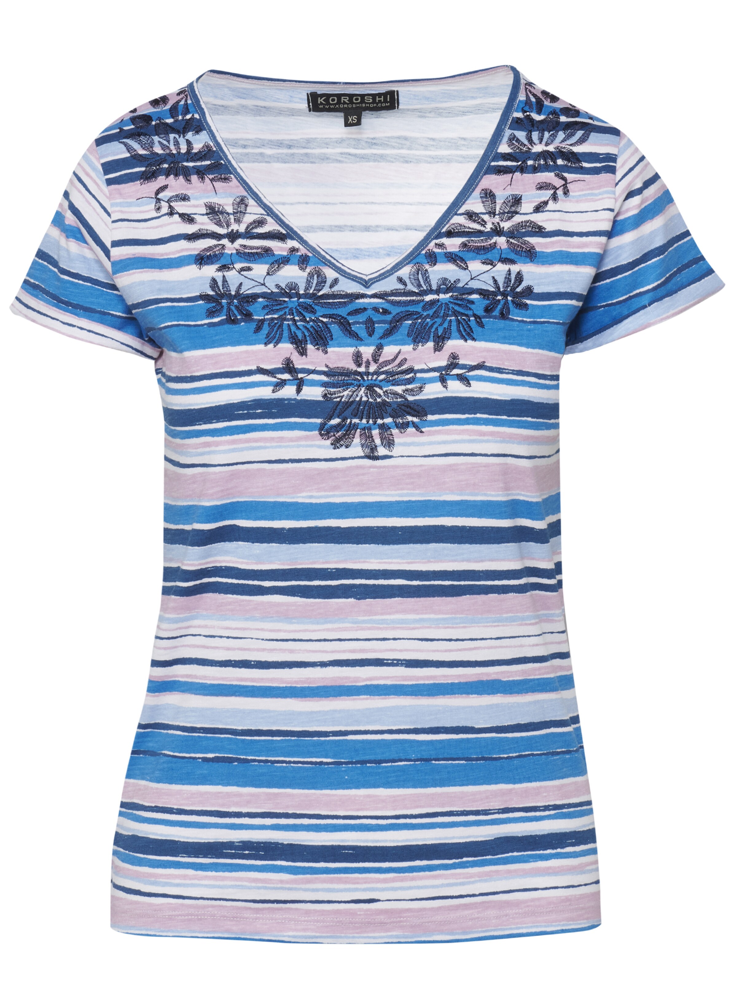 KOROSHI Тениска в пъстро: отпред