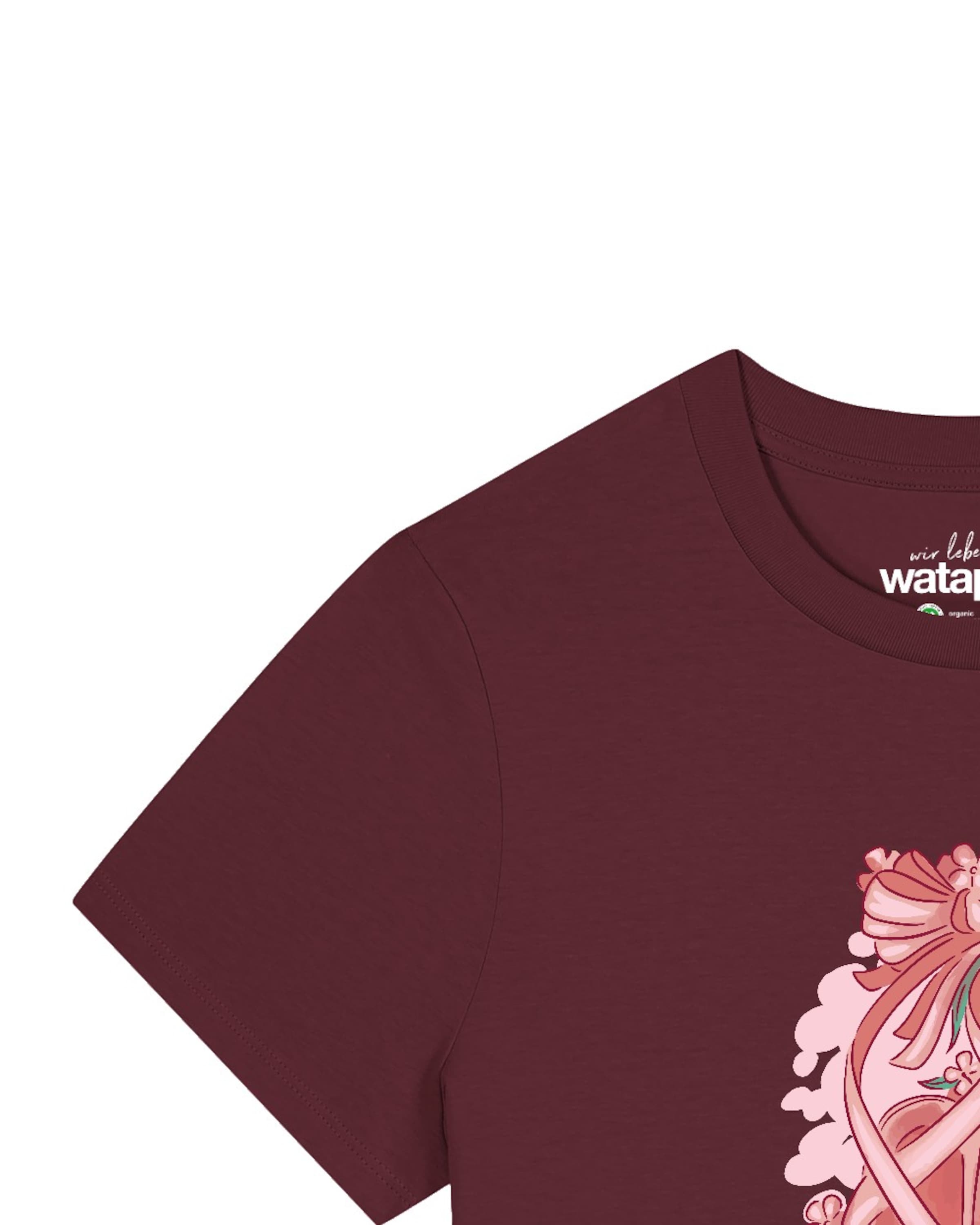 Watapparel Shirt 'Ballettschuhe' in Rood