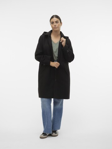 Vero Moda Curve Between-Seasons Coat 'VINCE CHELSEA' in Black