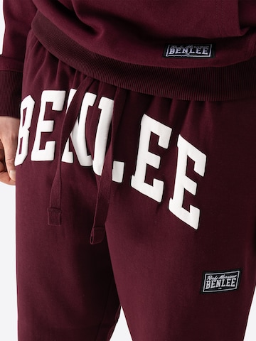 Regular Pantaloni sport 'Atkins' de la Benlee pe roșu