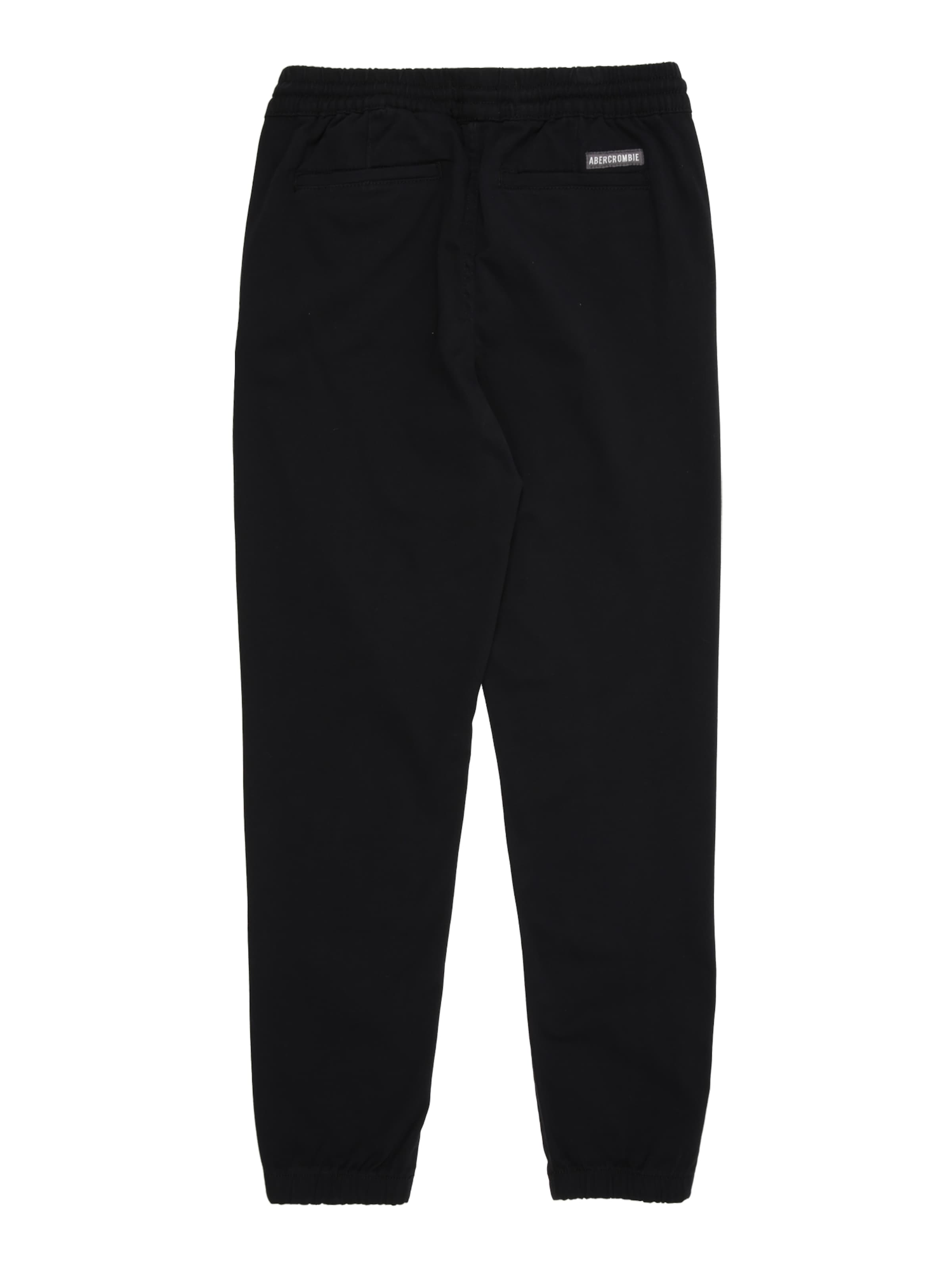 Abercrombie & Fitch Tapered Bukser i sort