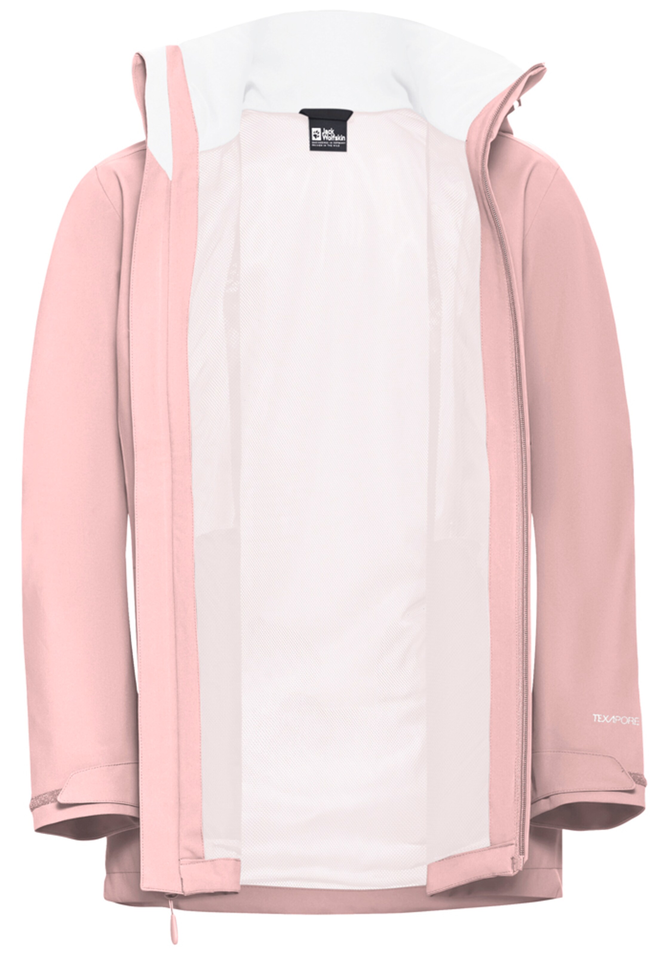 JACK WOLFSKIN Funktionsjacke in Pink