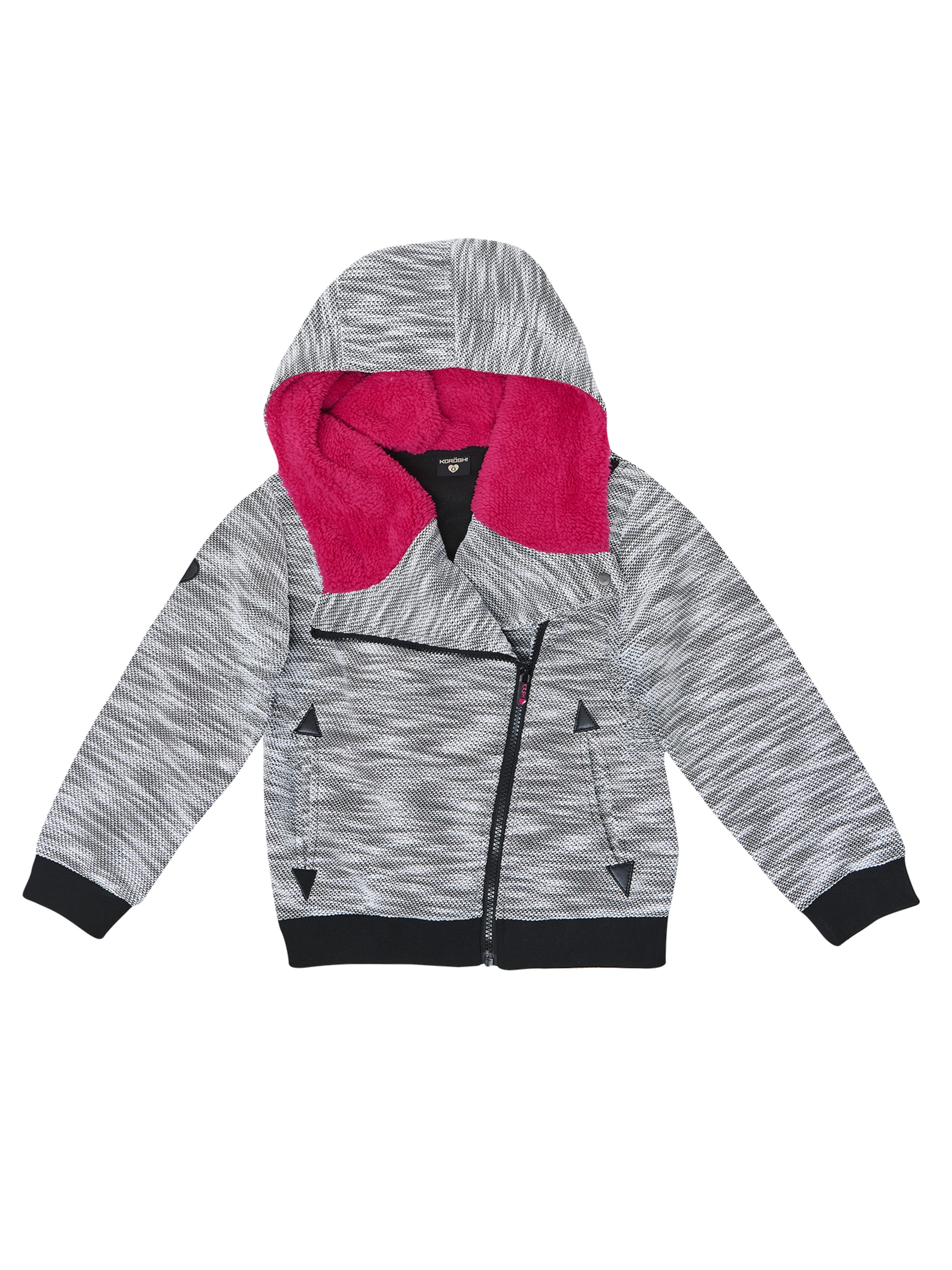 KOROSHI Jopa na zadrgo | bela barva: sprednja stran