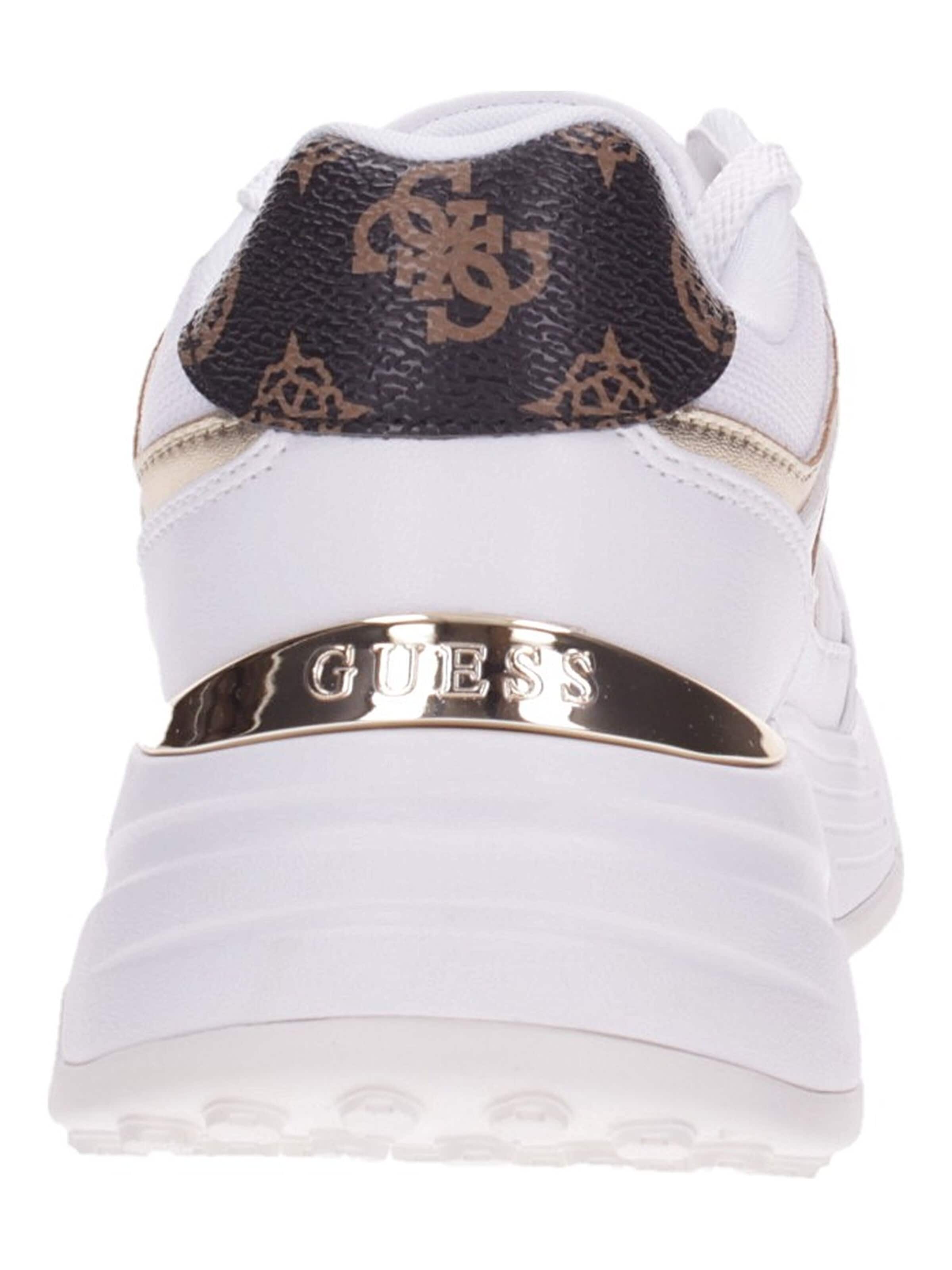 Sneaker bassa 'Guess FLTFONFAB12' di GUESS in bianco