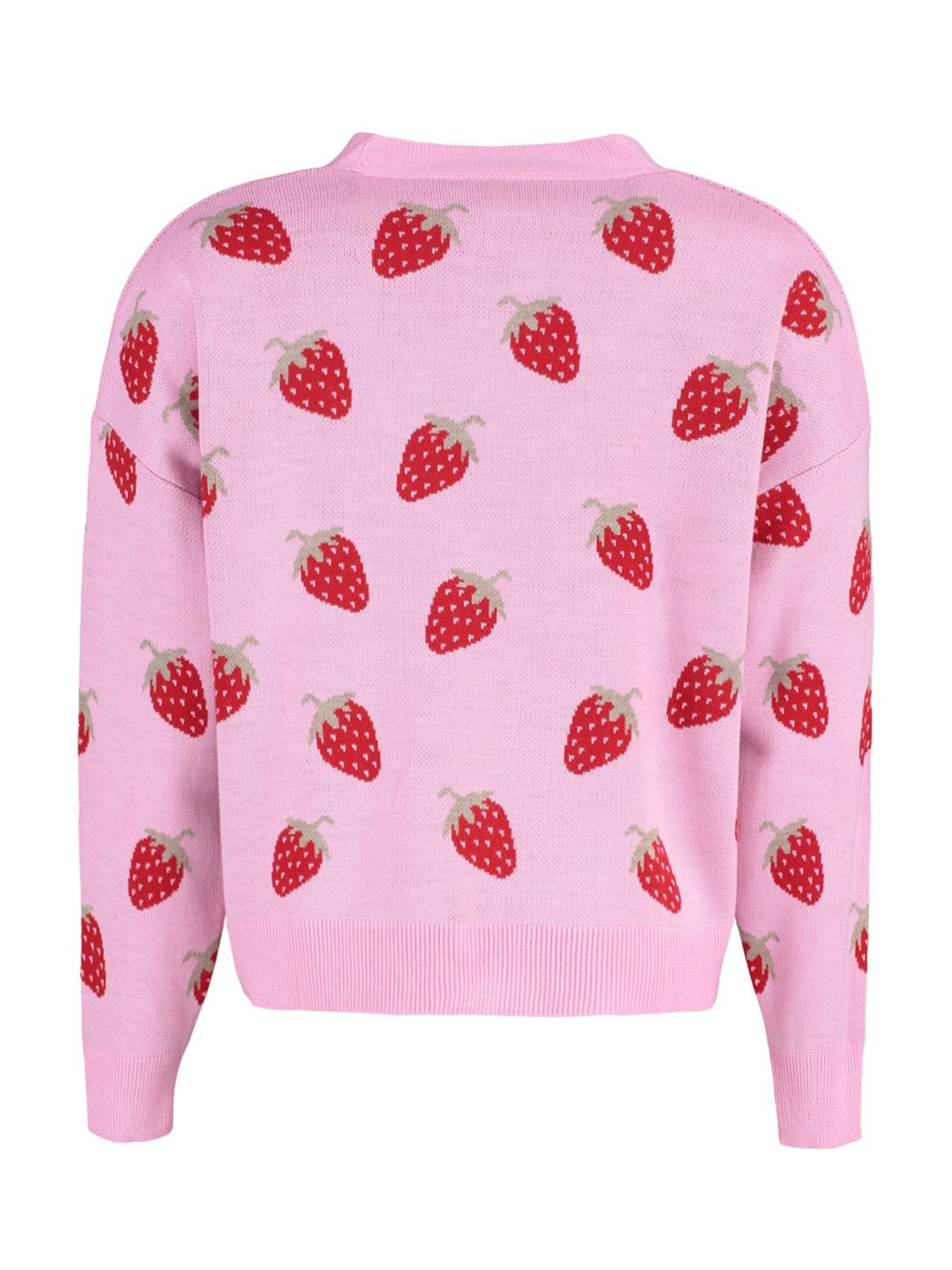 Trendyol Curve Вязаная кофта в Ярко-розовый