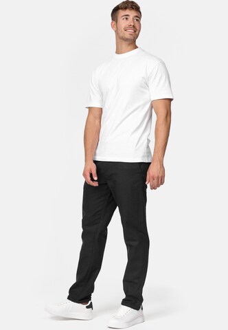 INDICODE JEANS Regular Pants 'Haverfiel' in Black