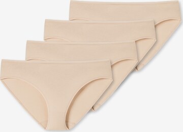 Slip ' Serie "95/5" ' SCHIESSER en beige : devant