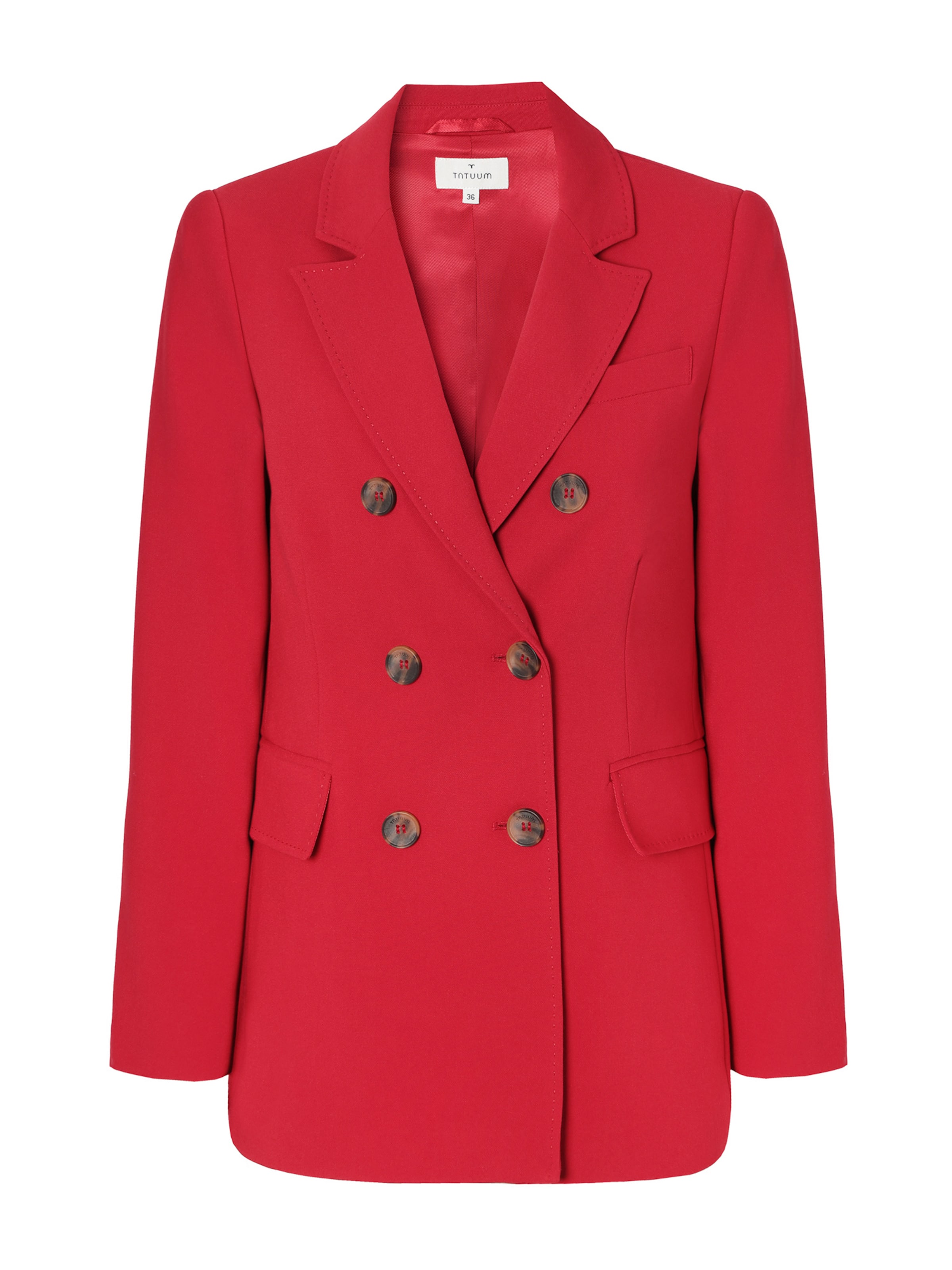 TATUUM Демисезонная куртка в Красный: спереди
