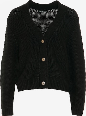 BIG STAR Knit Cardigan ' Manila' in Black: front