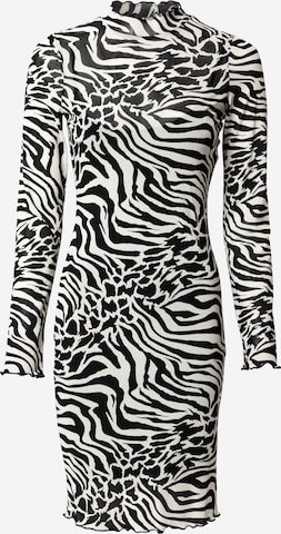 Urban Classics Kleid in Schwarz: Vorderseite