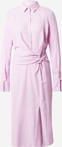 PATRIZIA PEPE Shirt dress in Purple: front