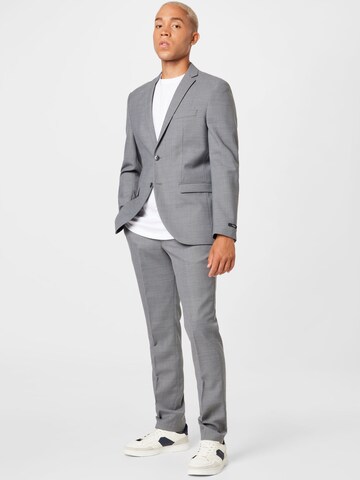 Coupe slim Costume 'Solaris' JACK & JONES en gris : devant