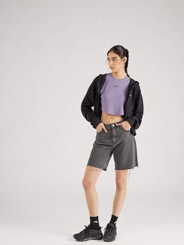 Nike Sportswear Top 'ESSENTIAL' in Purple