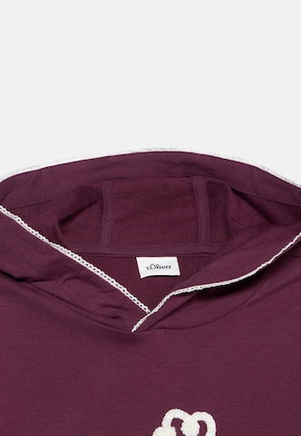 s.Oliver Sweatshirt i röd