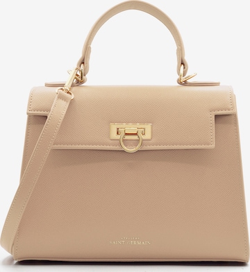 Borsa a mano 'Cannes' di Ateliers Saint Germain in beige: frontale