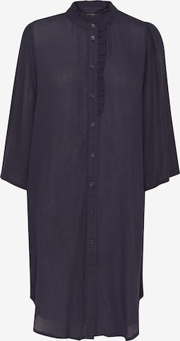 Robe-chemise 'Amber' Kaffe en bleu : devant