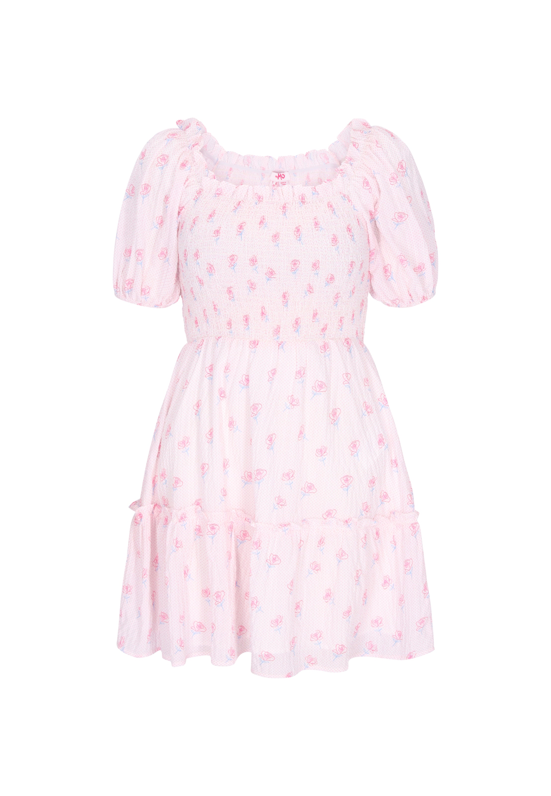 MYMO Jurk in Roze: voorkant