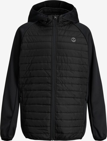 Jack & Jones Junior Between-season jacket 'Multi' in Black: front