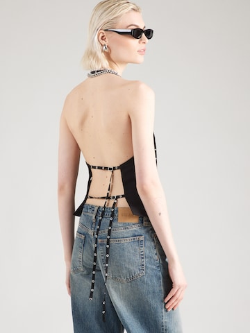 WEEKDAY - Top 'Miki' en negro