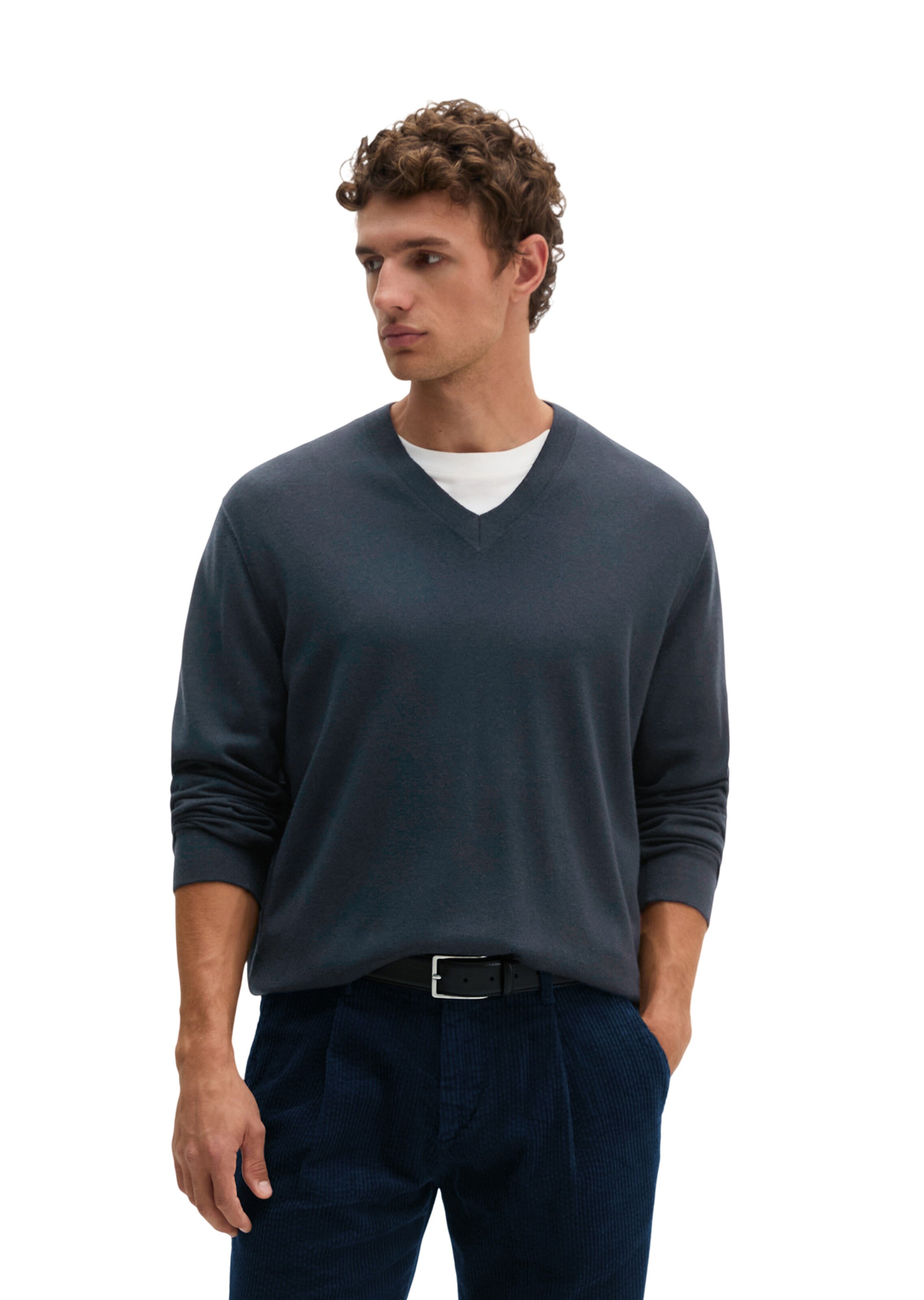 Marc O'Polo Pullover in Blau: Vorderseite