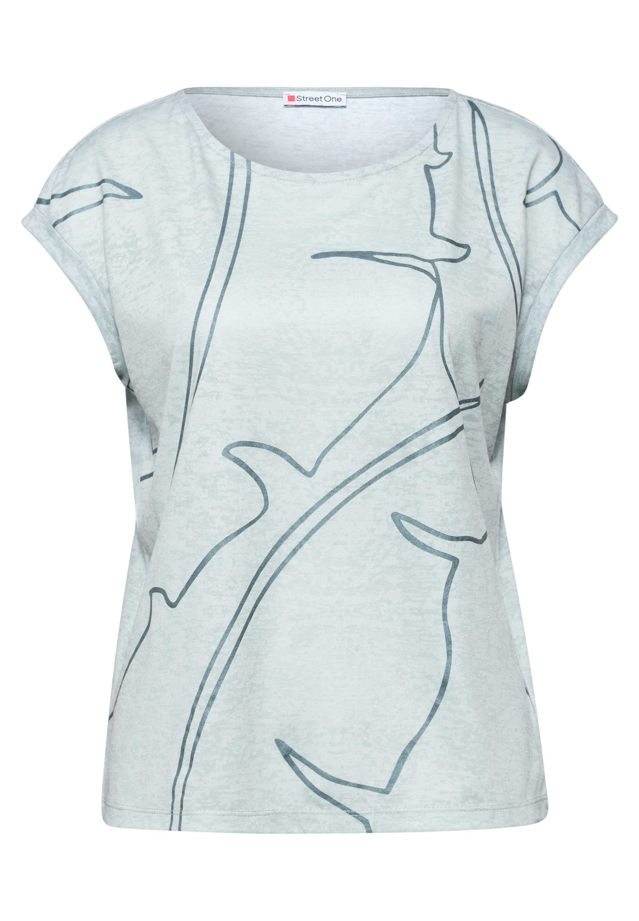 STREET ONE Shirt in Green: front