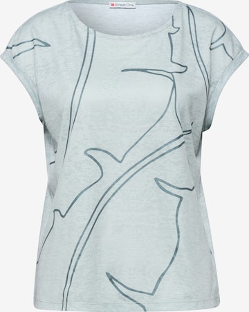 STREET ONE Shirt in Green: front