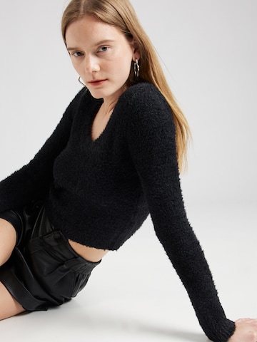 Monki Pullover in Schwarz