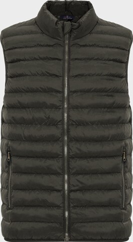 Jimmy Sanders Bodywarmer in Groen: voorkant