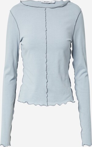 NA-KD Shirt in Blau: predná strana