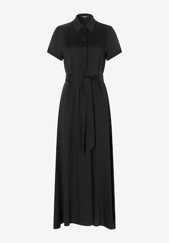 MORE & MORE Shirt Dress in Black: front