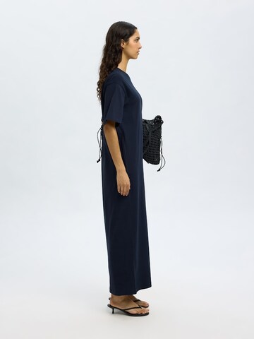 SELECTED FEMME Jurk 'Essential' in Blauw