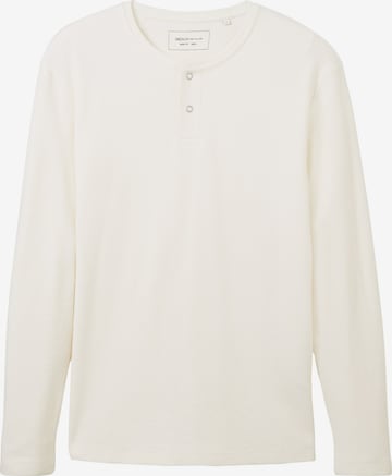 TOM TAILOR DENIM Shirt in White: front