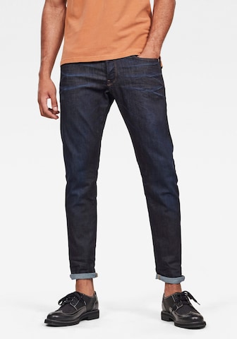 G-Star RAW Avsmalnet Jeans i blå: forside