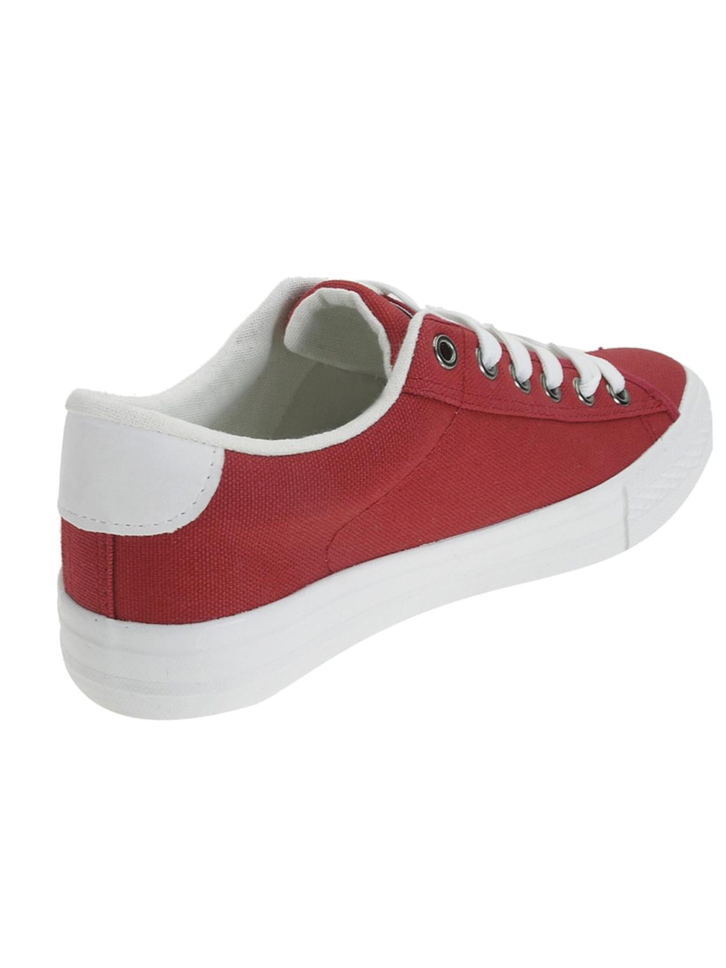 Sneaker 'Canvas Shoe' di Beppi in rosso