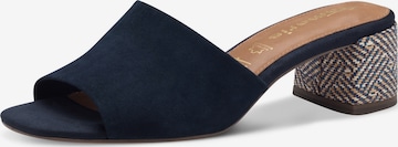 Mule Tamaris en bleu : devant