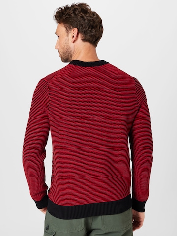 HUGO Red Pullover  'Smarlon' in Rot