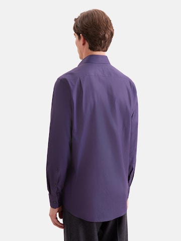 Coupe regular Chemise business SEIDENSTICKER en violet