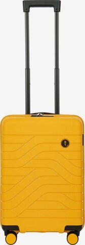 Bric's Trolley 'BY Ulisse' in Gelb: Vorderseite