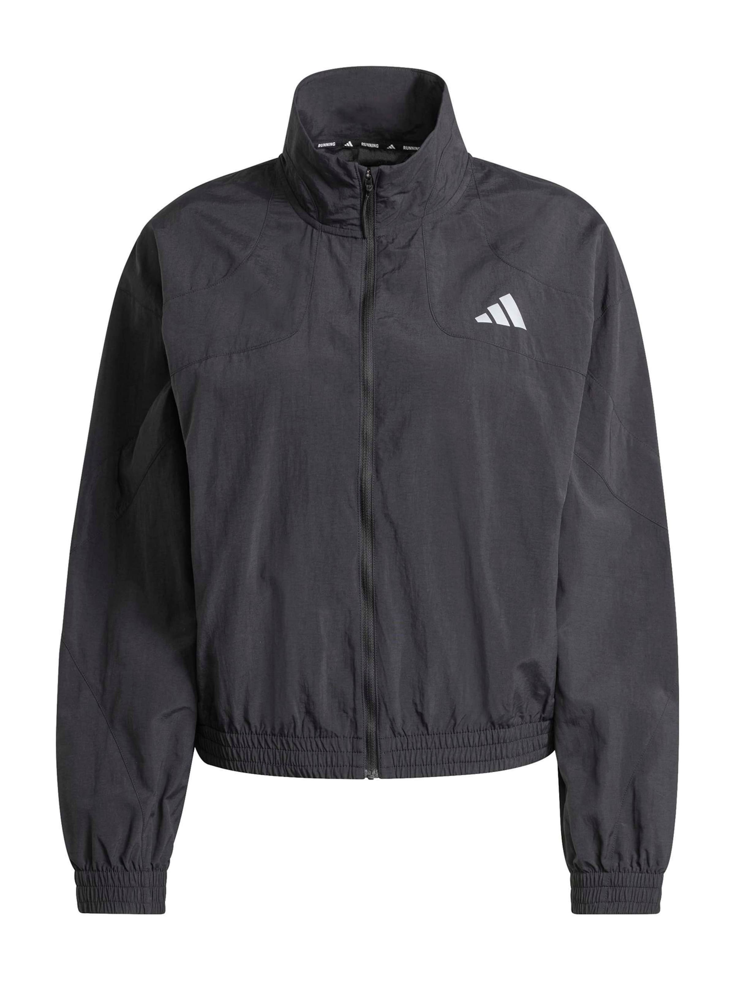 ADIDAS PERFORMANCE Спортивная куртка 'adi365' в Черный: спереди