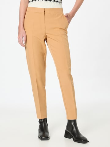 Tapered Pantaloni 'Cheetan' di JDY in marrone: frontale