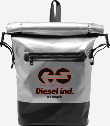 DIESEL Rucksack in Silber