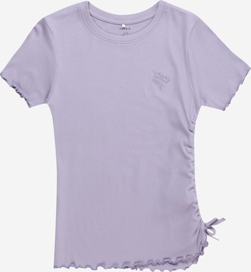 NAME IT - Camiseta 'DALILLA' en lila: frente