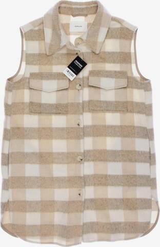 OPUS Vest in XL in Beige: front