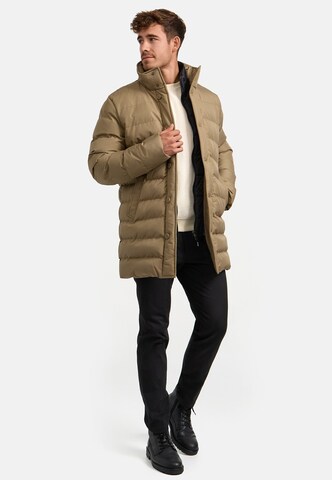 INDICODE JEANS Winter coat 'INWooding =' in Beige