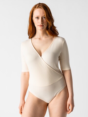 Les Lunes Shirt body 'Zoey' in Wit