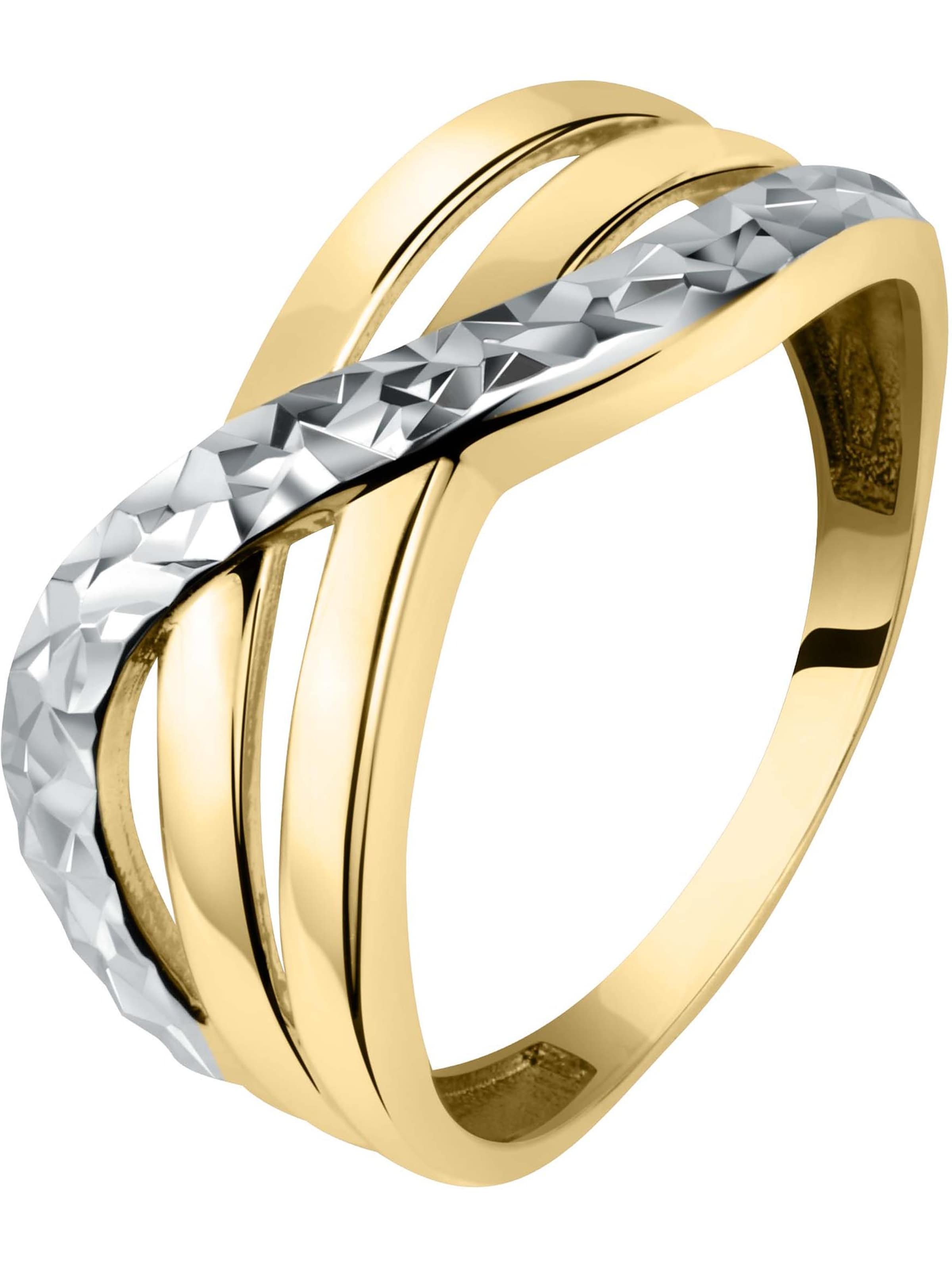 CHRIST Ring in Mischfarben: Vorderseite